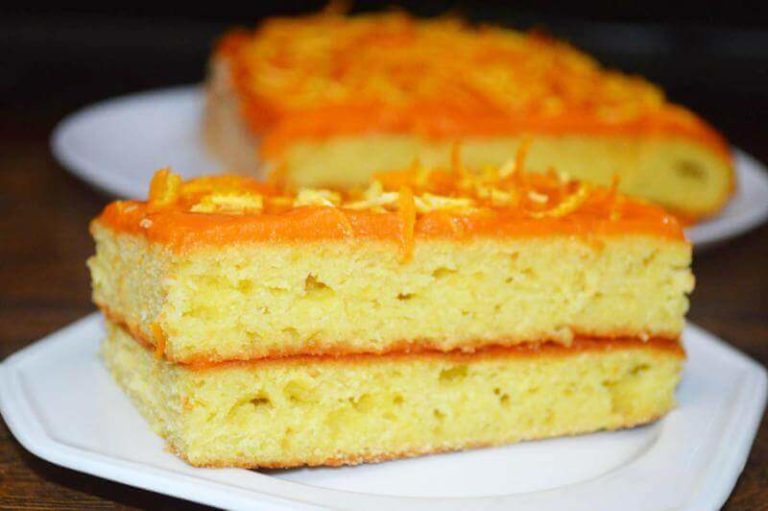 Ароматный апельсиновый пирог