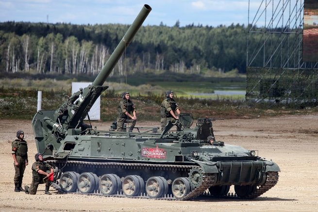 Всю мощь российской артиллерии собрали в одном видео