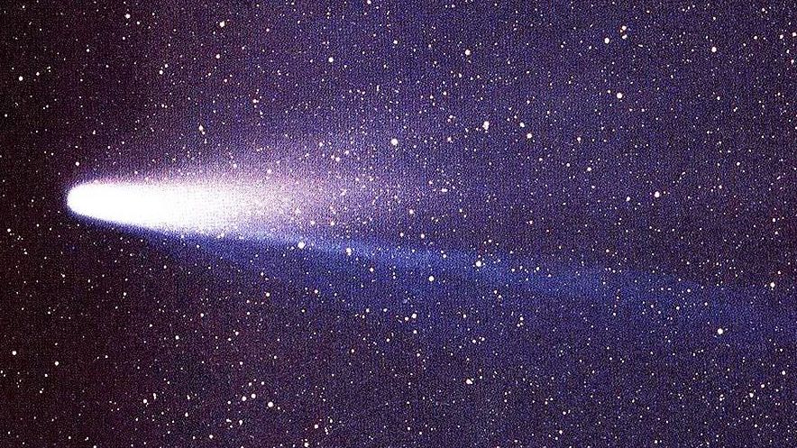 Наш нередкий гость комета Галлея