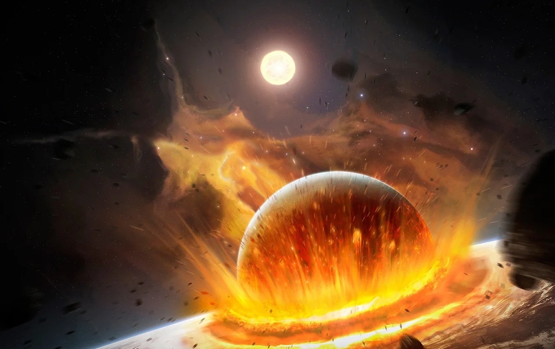 Ученые предполагают, что около 4,5 млрд лет назад Юпитер поглотил другую планету