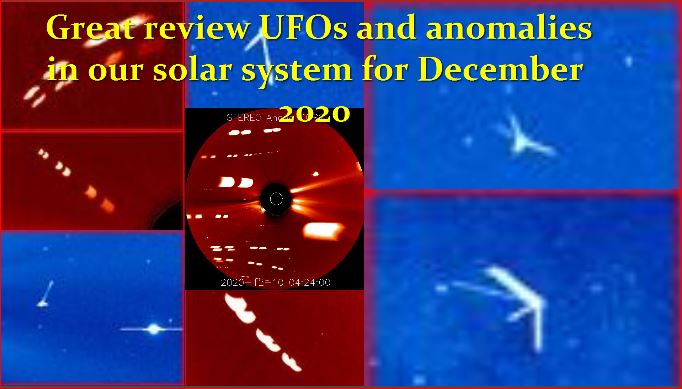 НЛО и Аномалии в околосолнечном пространстве за Декабрь 2020
