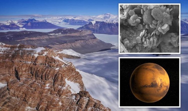 Сенсация в Антарктиде: в полярных льдах обнаружен Марсианский минерал