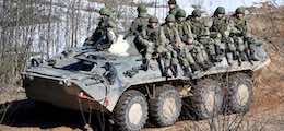 Украина заявила о стягивании российских войск к Донбассу