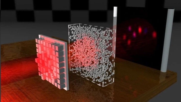 Ученые создают световые волны, которые могут проникать в непрозрачные материалы