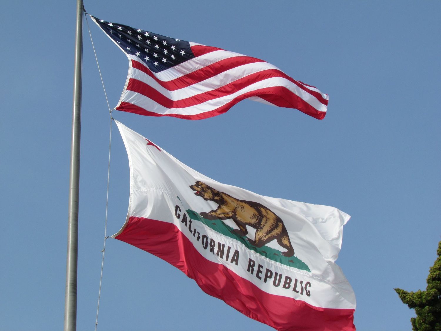 Калифорния вела санкции... против других 17 штатов США
