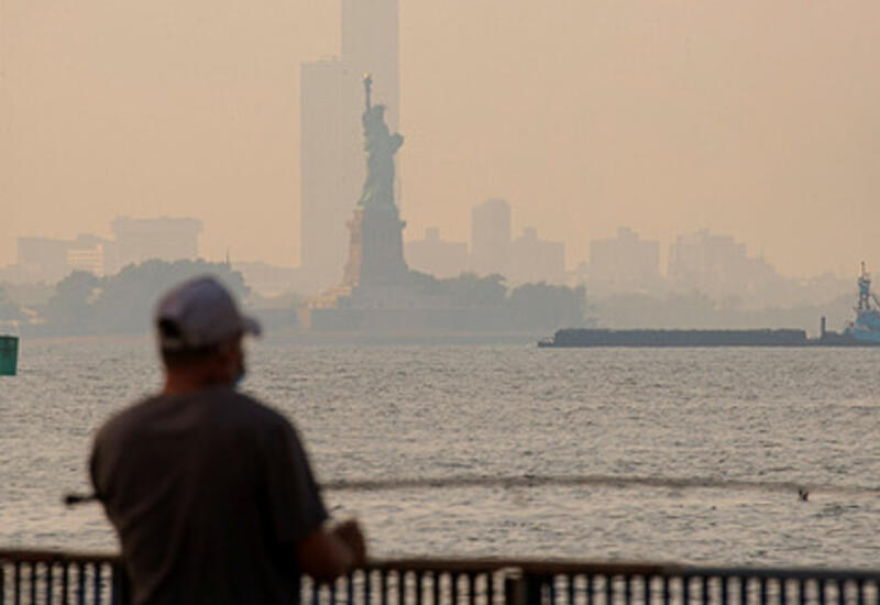 Нью-Йорк стал одним из худших городов по качеству воздуха из-за пожаров