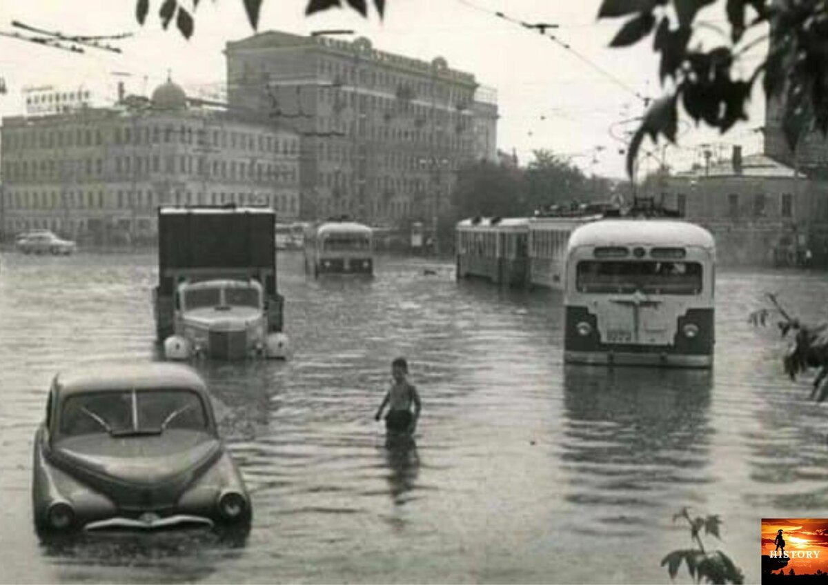 Наводнения в Москве в 1950-е - 1960-е гг.
