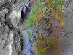 Вулканические траншеи на Марсе