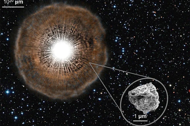 из каких звезд возникли части метеоритов