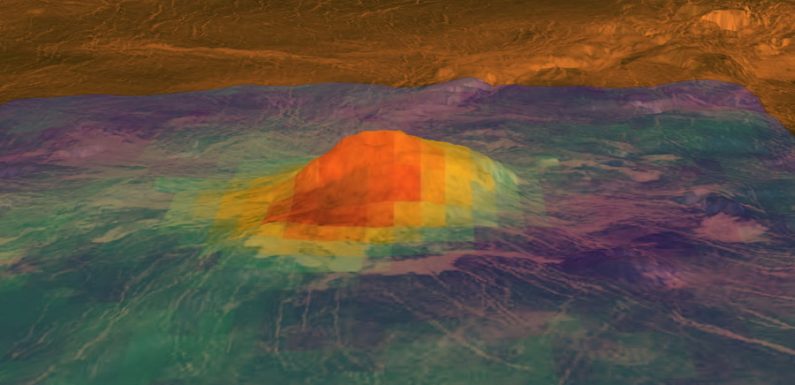 какие вулканы на Венере остаются активными