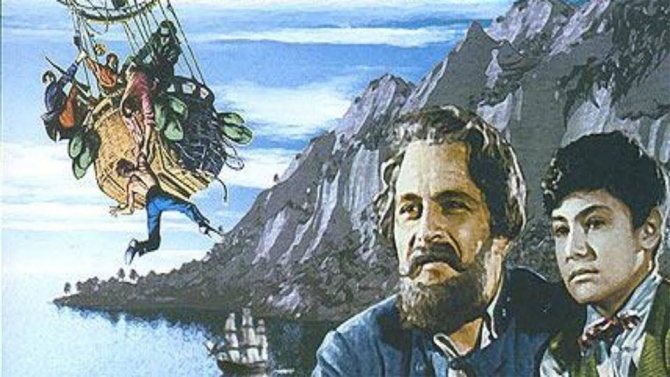 Экранизация романа Жюля Верна «Таинственный остров» , реж. Эдуард Пенцлин .
