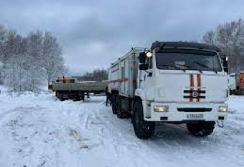 В российском регионе действует режим повышенной готовности из-за сильного снегопада