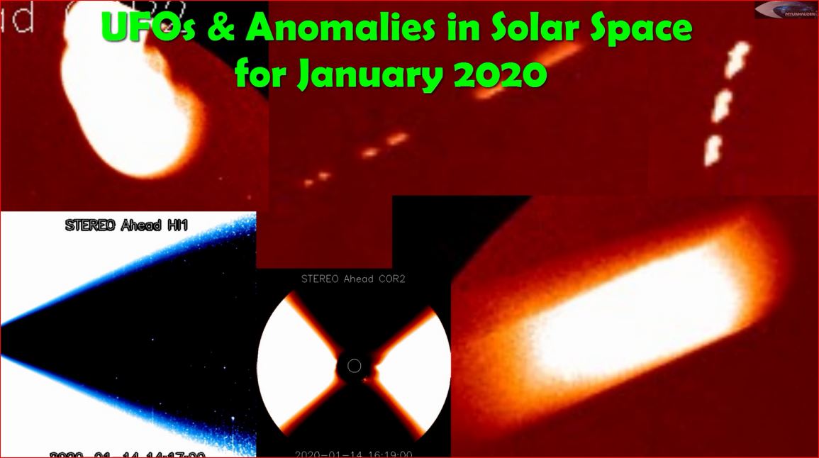 НЛО в околосолнечном пространстве в обзоре за Январь 2020