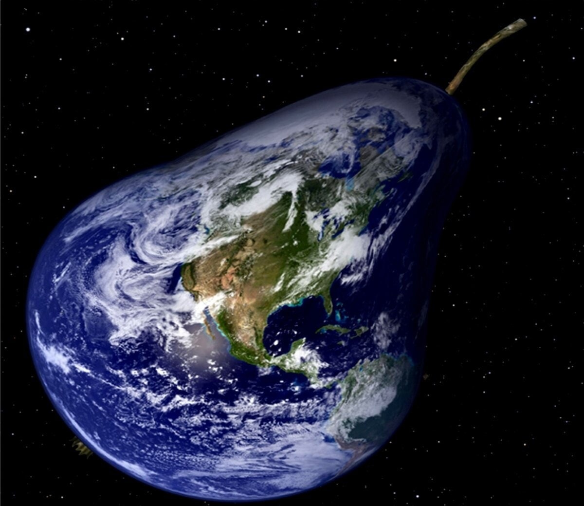 Форма Земли Фото Из Космоса