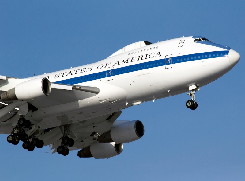США подняли в воздух «Самолет Судного дня»