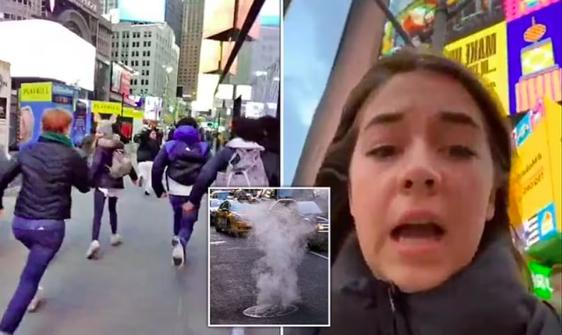 Взрыв и паника в Нью-Йорке(видео)