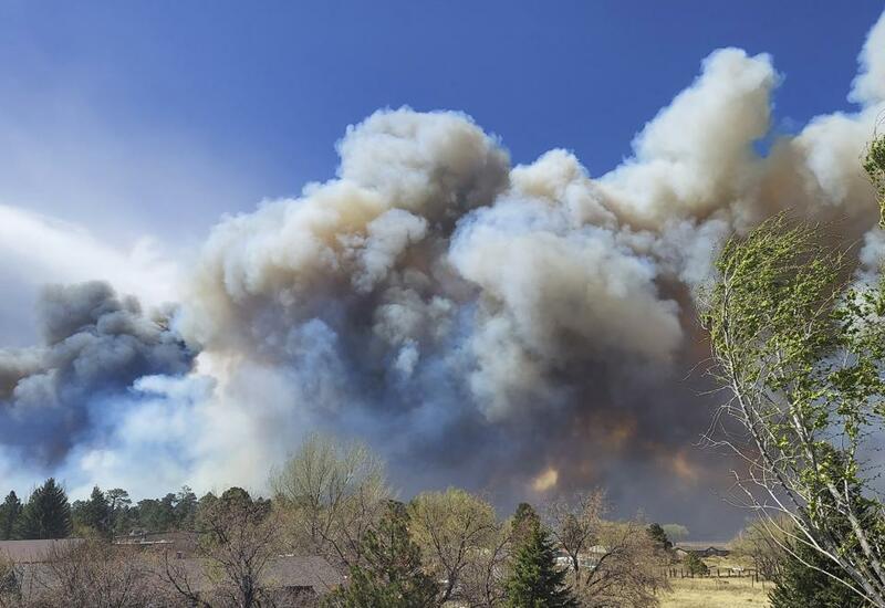В США разбушевались природные пожары