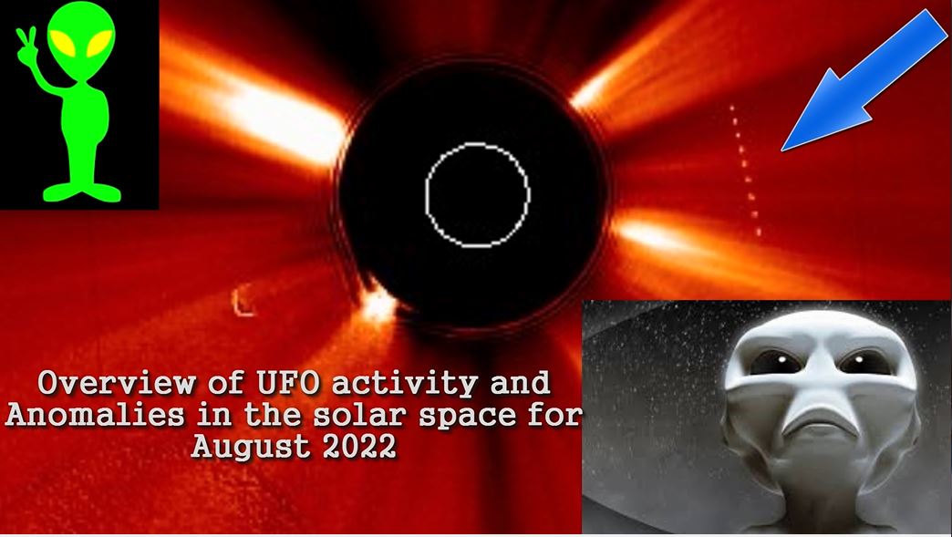 Обзор активности НЛО и Аномалии в околосолнечном пространстве за Август 2022