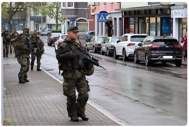 Немецкая армия будет патрулировать улицы с 1 октября, но зачем?