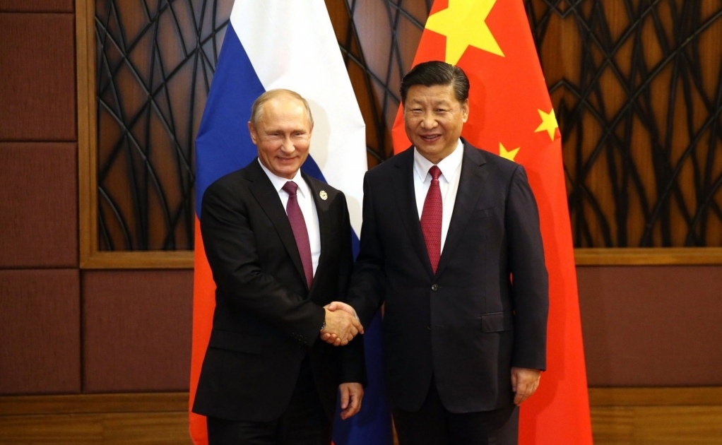 Встреча лидеров Китая и России