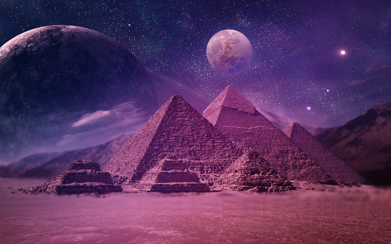 Древние египетские пирамиды 4 500 лет назад сияли 