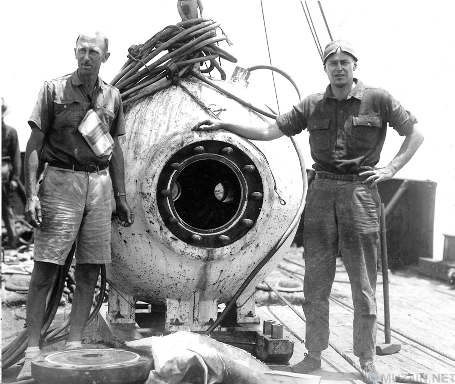 «Батисфера»: первое в мире глубоководное исследовательское судно