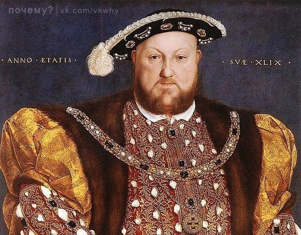 Король Англии Генрих VIII