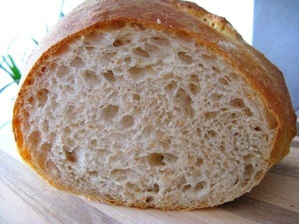 Хлеб без замеса.