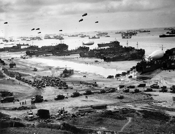 6 июня 1944 года союзники высадились в Нормандии.