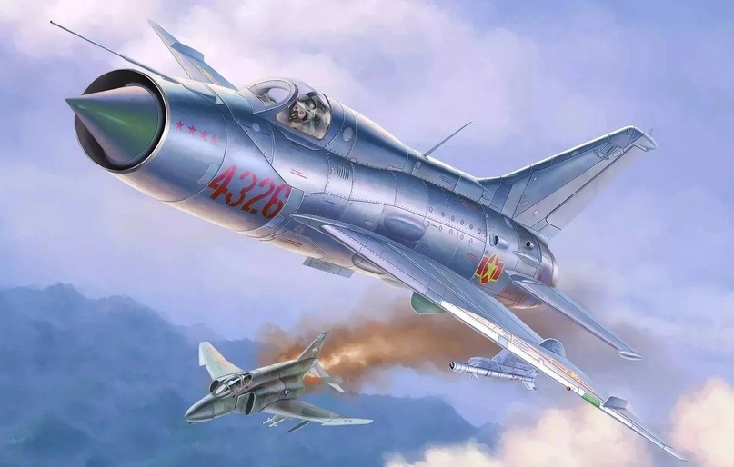 F-4 «Фантом» против МиГ-21 — кто победит?
