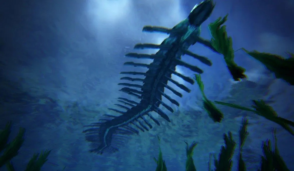 Кон Рит - гигантское похожее на сороконожку морское чудовище Вьетнама
