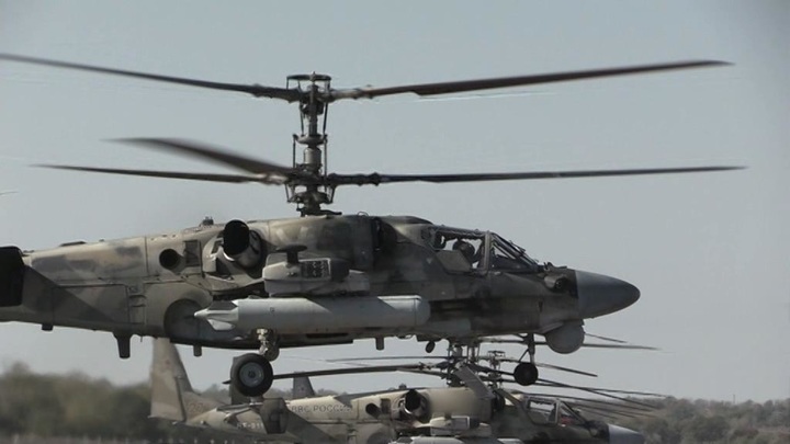 Минобороны России впервые сообщило о применении вертолетов Ка-52М в зоне СВО