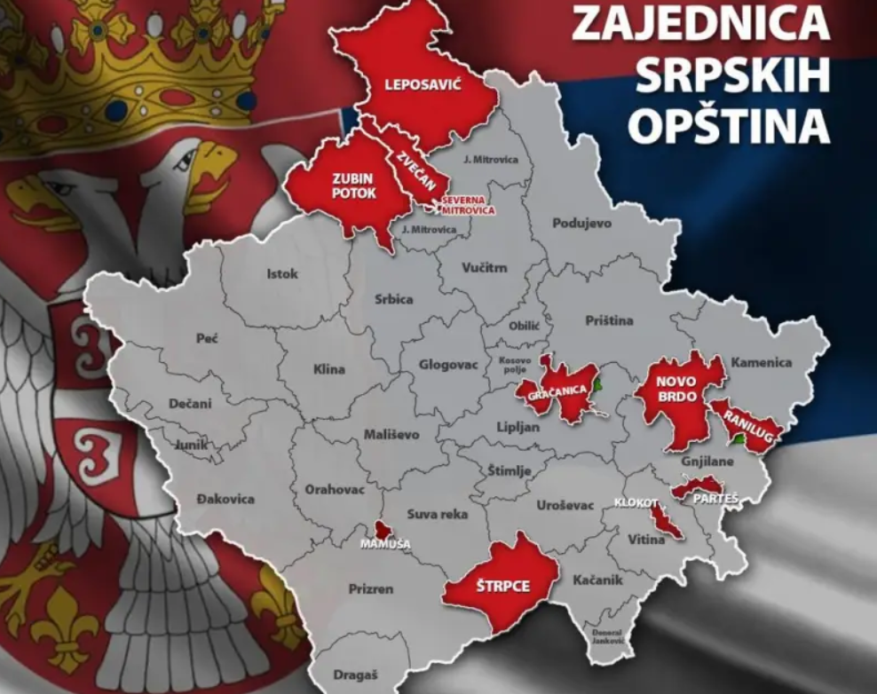Албанский след в сербском Косово