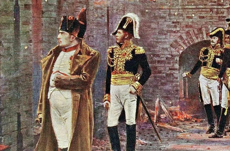 Почему Наполеон пошел на Москву, а не на Петербург?