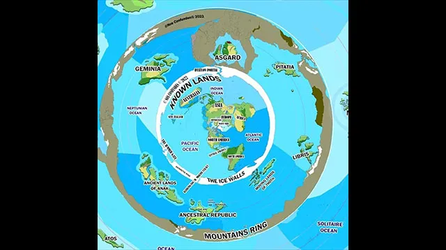 Антарктида: За континентами, так называемыми «полюсами», лежат другие страны