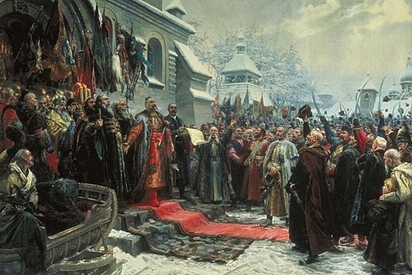 В октябре 1653 года в Малороссию из Москвы отправилось большое посольство во главе с боярином Василием Бутурлиным