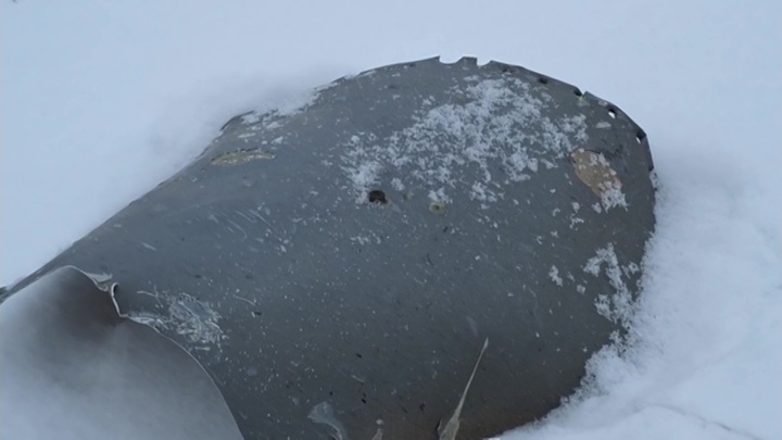 В обшивке сбитого Ил-76 найдены сотни входных отверстий от поражающих элементов