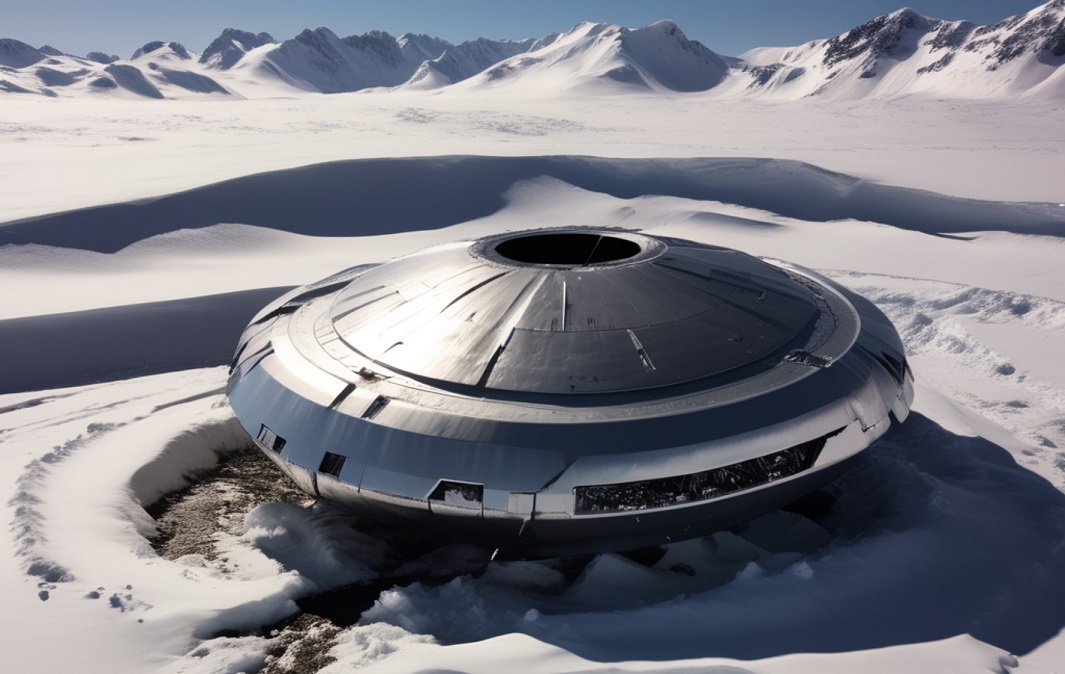 Загадочный НЛО нашли на маленьком острове в Антарктиде