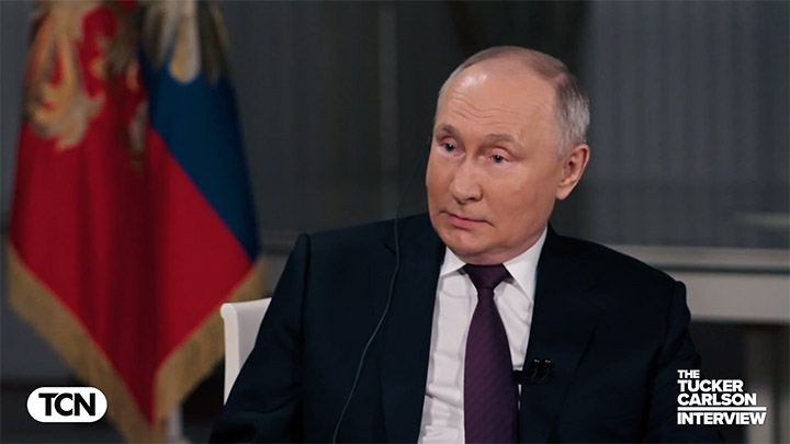Такер Карлсон после интерьвью Путина выразился недвусмысленно и откровенно