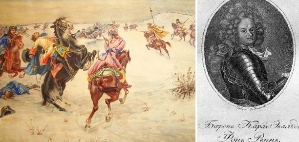 22 февраля 1709 года произошло сражение у Красного Кута