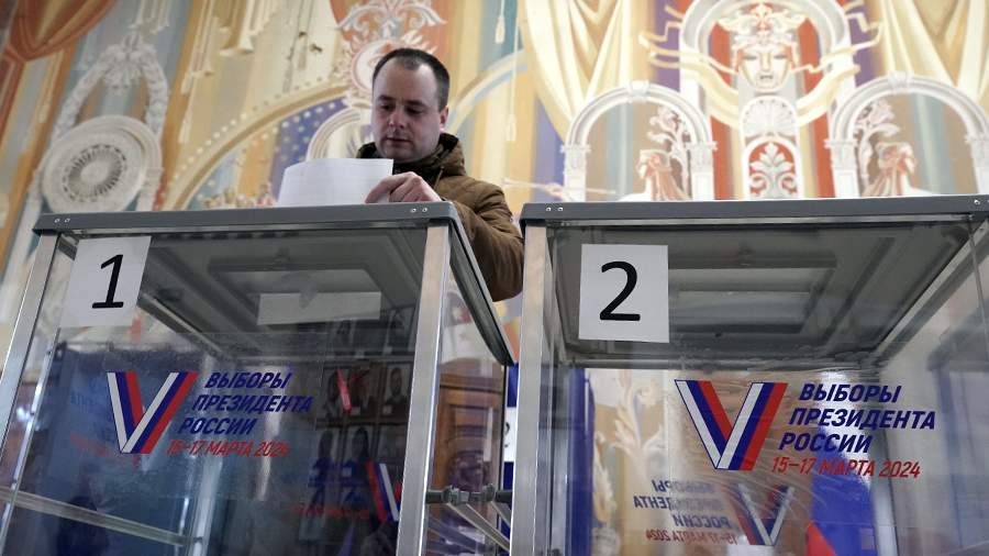 Явка на выборах президента России превысила 25%