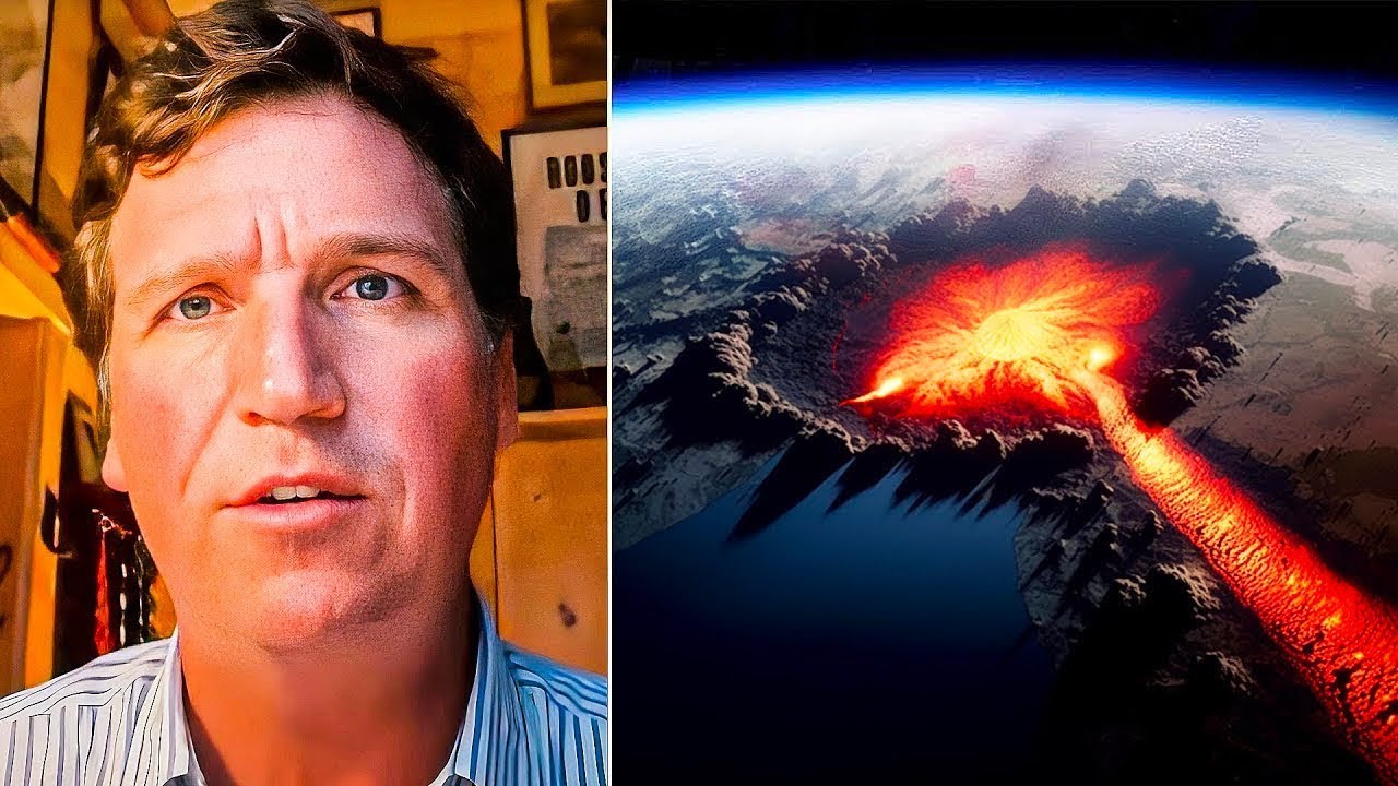 Такер Карлсон предупреждает, что в Йеллоустонском вулкане только что открылась трещина шириной 100 футов (30 м)