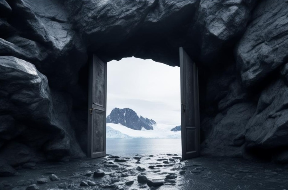Загадочный «дверной проем» в Антарктиде будоражит воображение