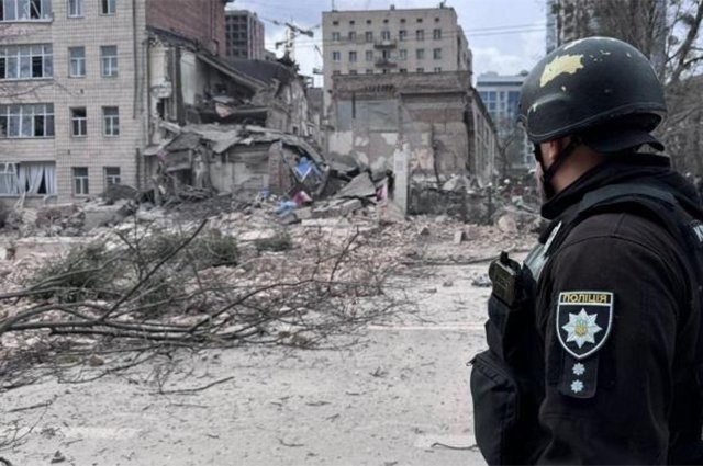 В Киеве взорван штаб СБУ
