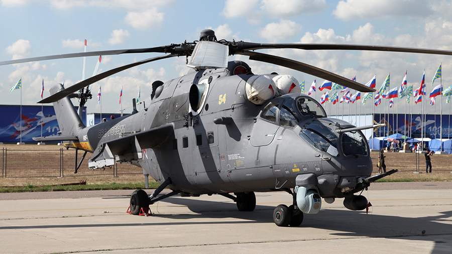 В Белоруссии сообщили о поступлении из России очередной партии вертолетов Ми-35М