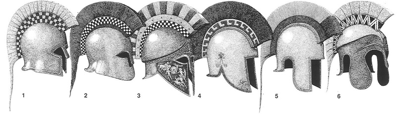 Гребни на Шлемах Гоплитов: Символы Статуса и Защиты
