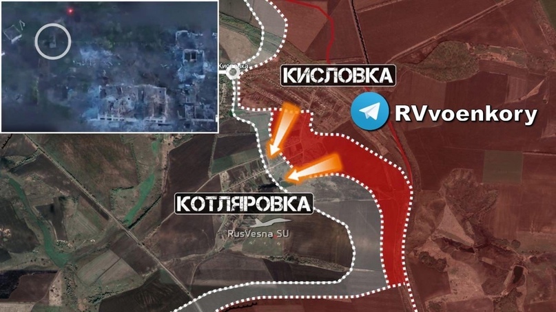 Российские войска прорвались в Котляровку Харьковской области