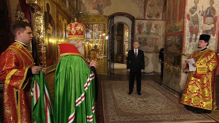 Патриарх Кирилл сказал Путину, что служение России на него возложил сам Бог