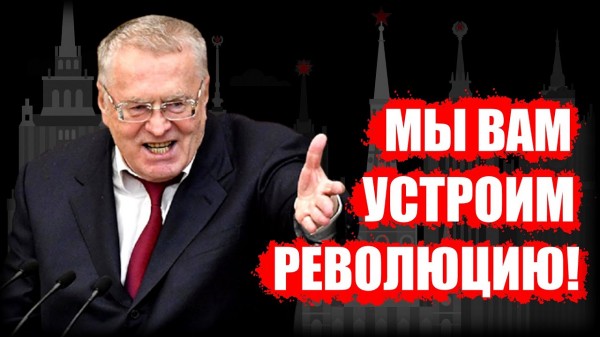 Владимир Вольфович грозит революцией: "Воронков у вас не хватит! Росгвардия не спасёт!"
