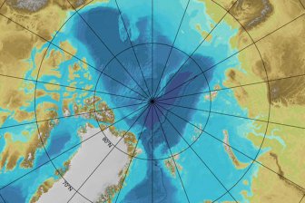 Создана самая подробная карта дна Северного Ледовитого океана